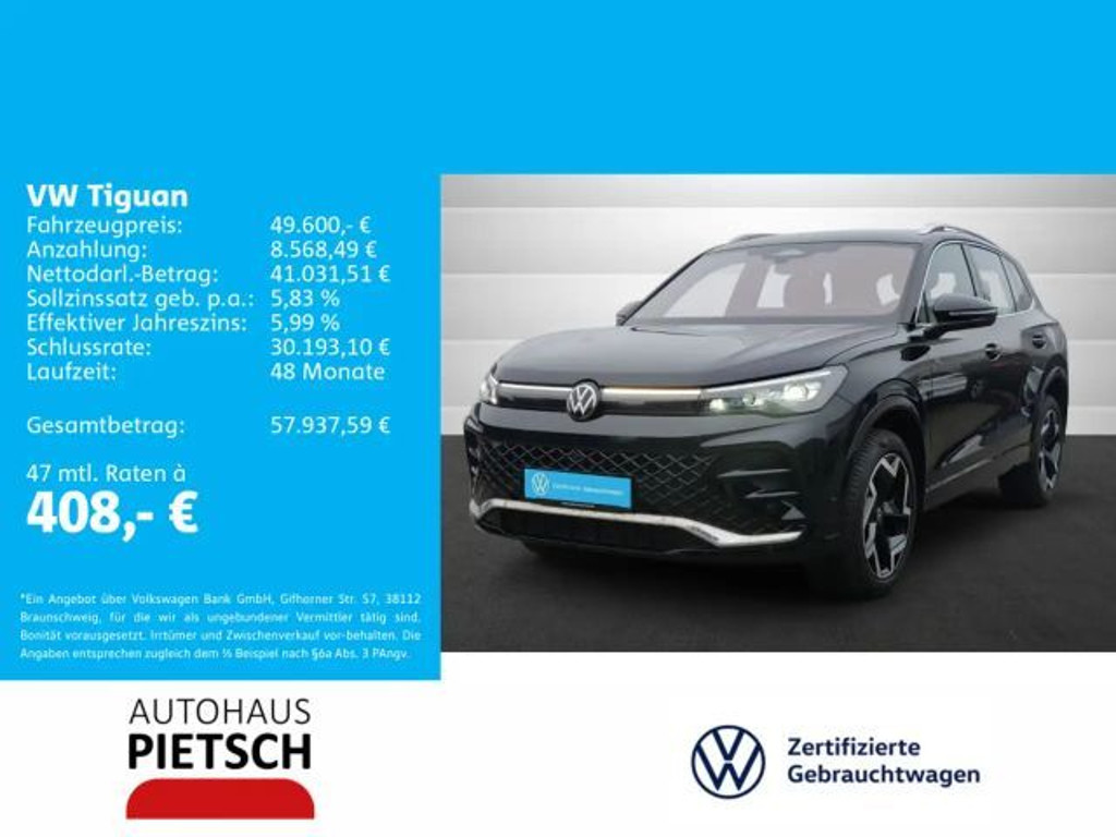 Volkswagen Tiguan 4Motion R-Line 2.0 TDI