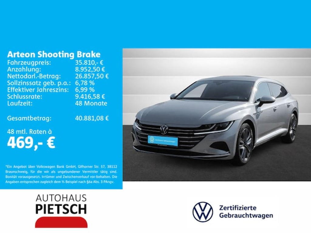 Volkswagen Arteon Shooting Brake 2.0 TDI Elegance Elegance
