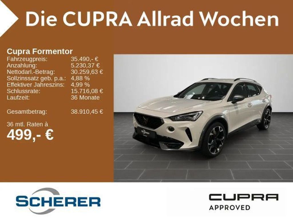 Cupra Formentor 4Drive 2.0 TSI DSG VZ