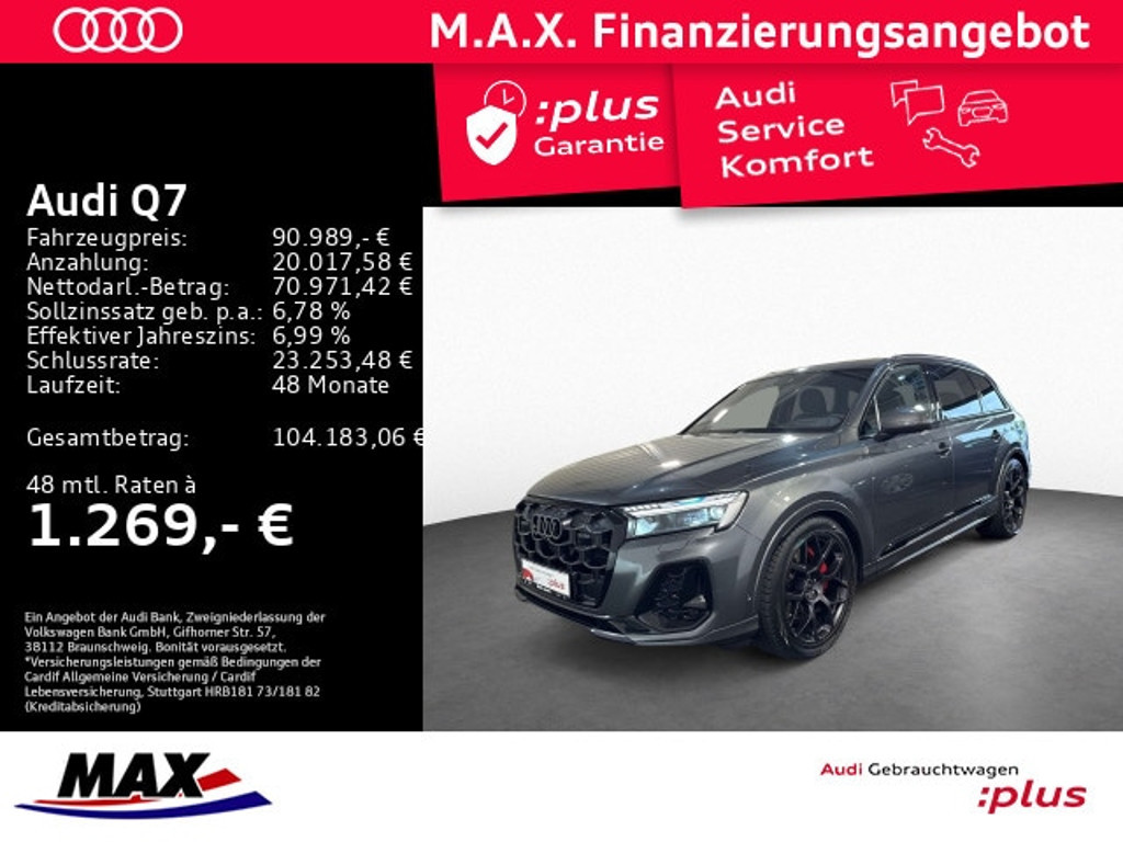 Audi Q7 Quattro S-Line 50 TDI