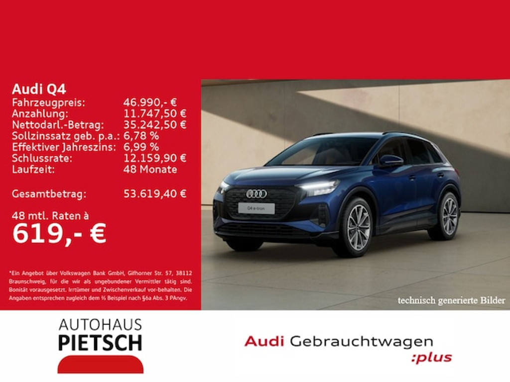 Audi Q4 e-tron Suv 45 e-tron Audi Q4 e-tron