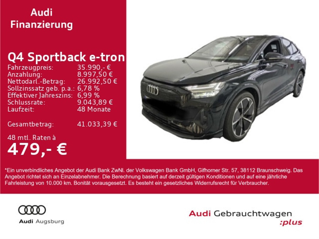 Audi Q4 e-tron Sportback 40