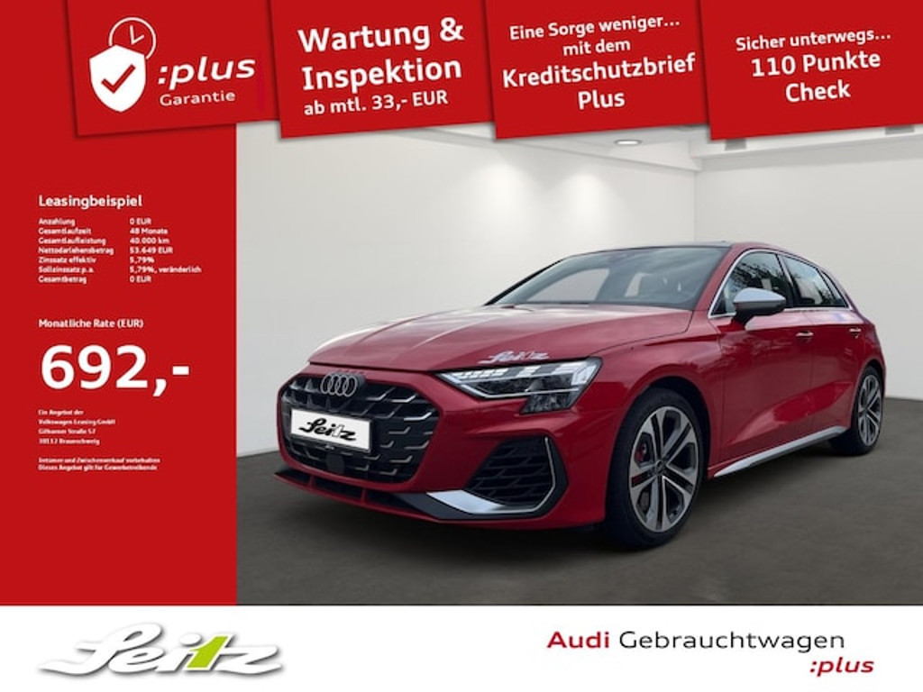 Audi S3 Sportback Quattro S-Tronic