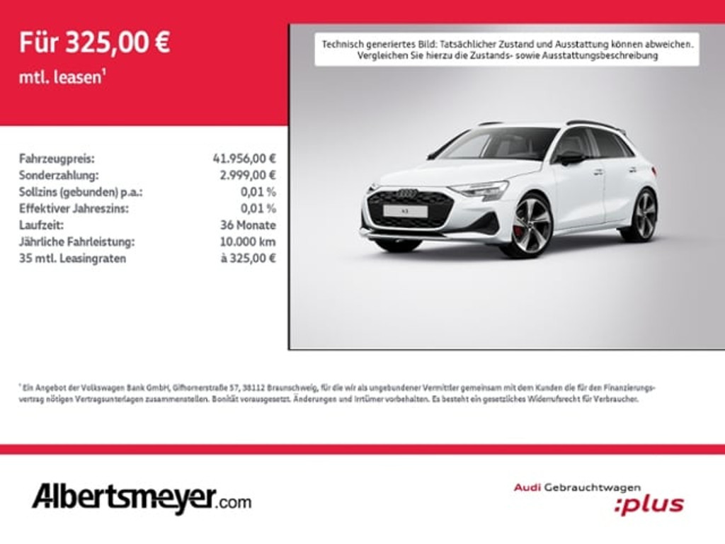 Audi A3 Sportback S-Tronic 35 TDI