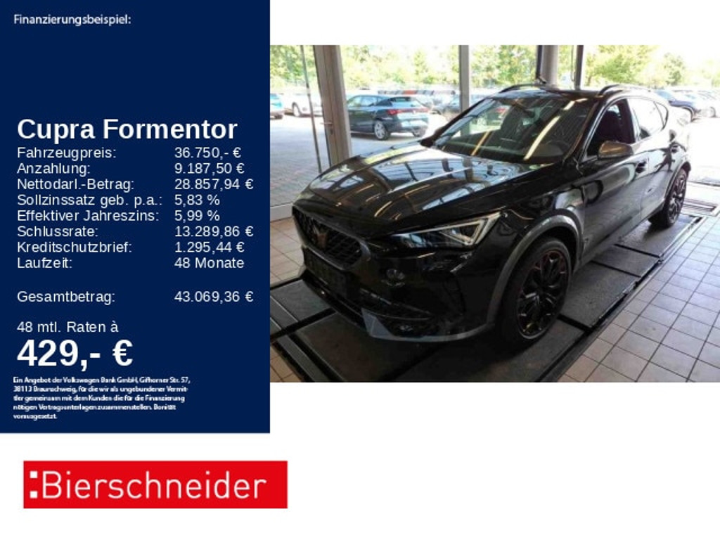 Cupra Formentor 4Drive 2.0 TSI DSG VZ
