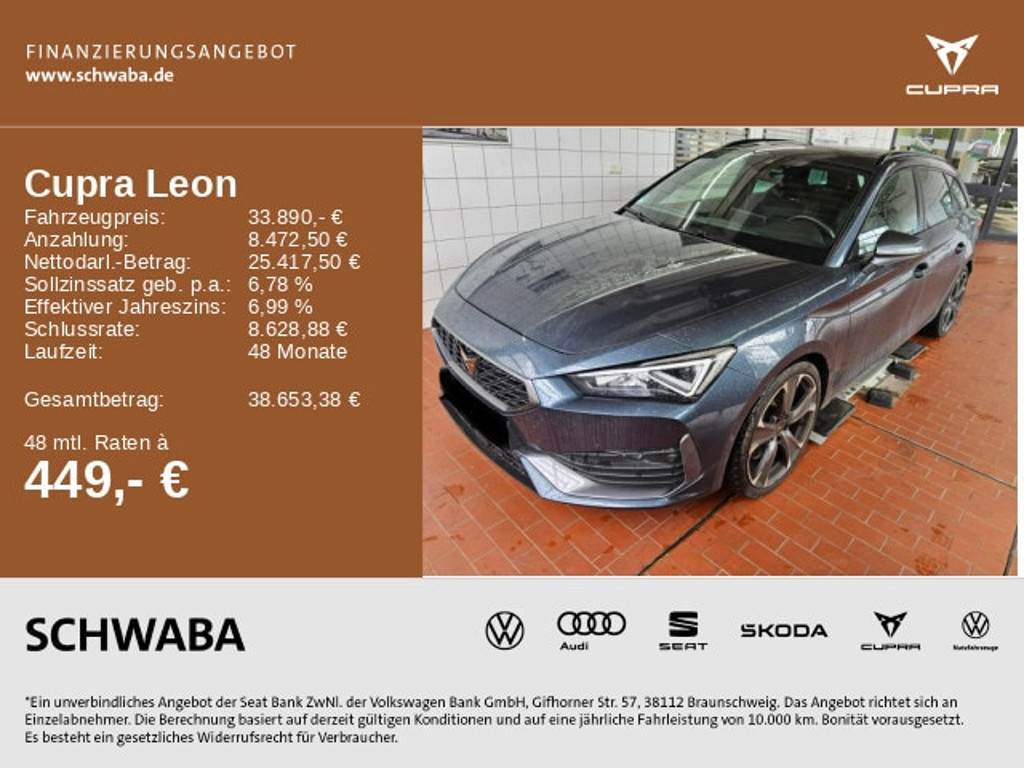 Cupra Leon Sportstourer 2.0 TSI DSG VZ