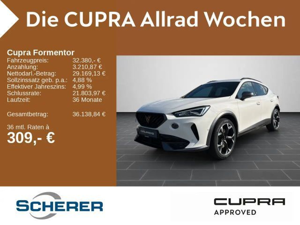 Cupra Formentor 4Drive 2.0 TSI VZ