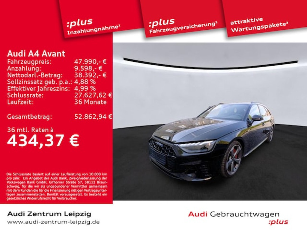 Audi A4 Avant Quattro S-Line S-Tronic 45 TFSI