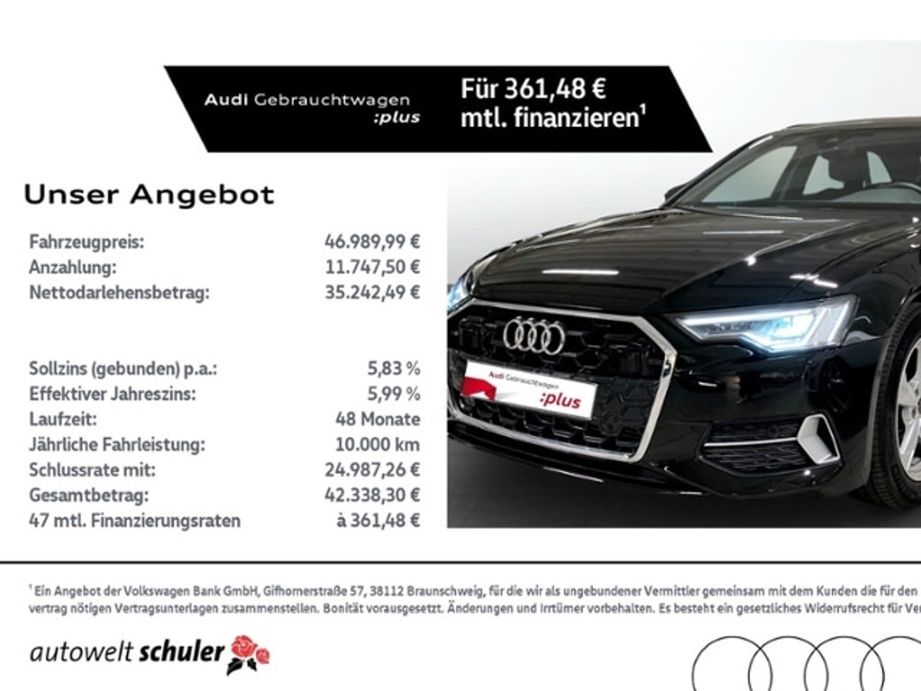 Audi A6 Avant Quattro S-Tronic Hybride 50 TFSI