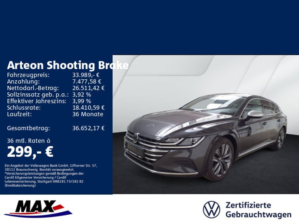 Volkswagen Arteon Shooting Brake DSG Elegance Elegance