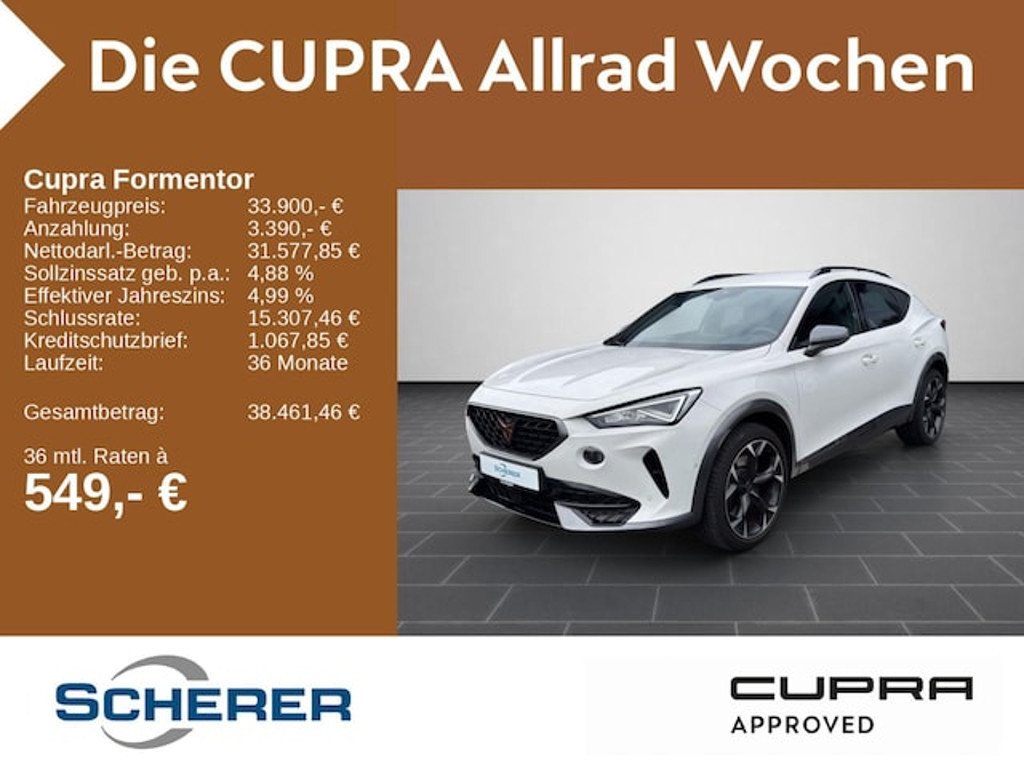 Cupra Formentor 4Drive 2.0 TSI VZ