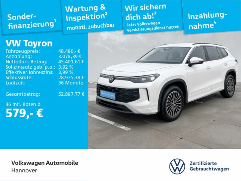 Volkswagen Tayron DSG Life 2.0 TDI