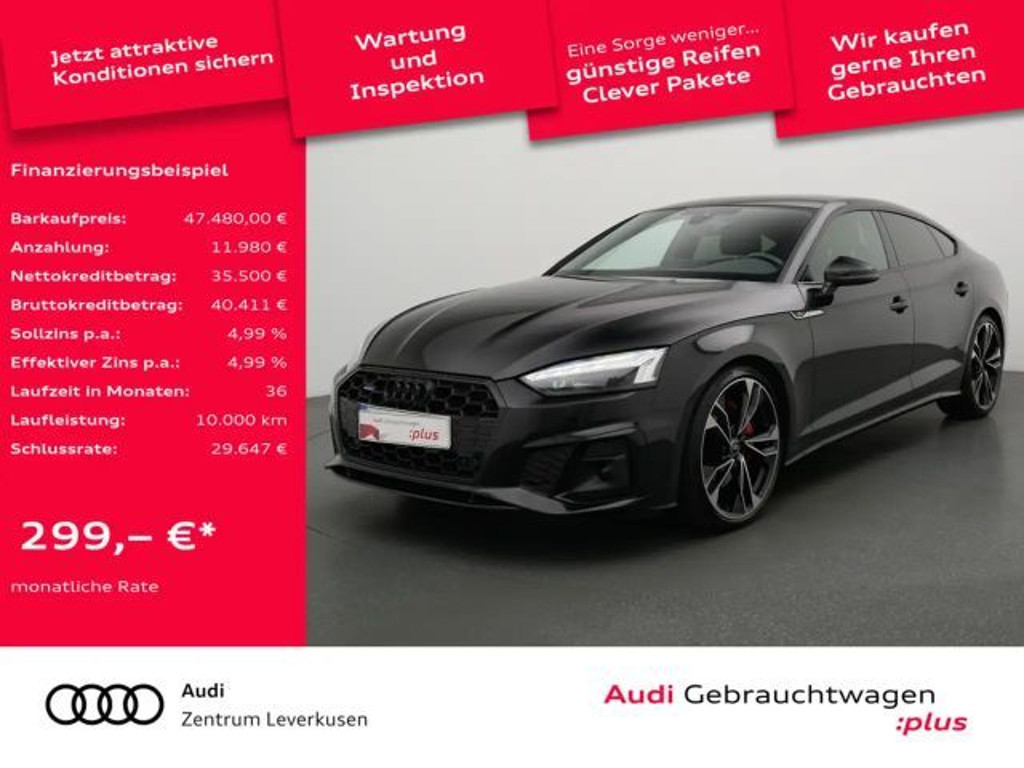 Audi A5 Sportback Quattro S-Line