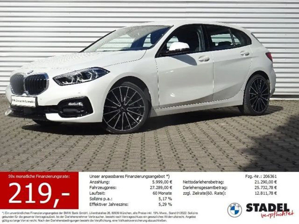 BMW 1 Serie 118 Sport Line Sedan 118d