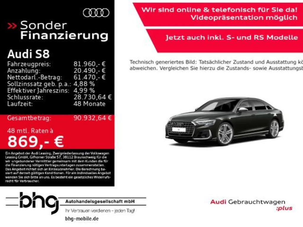 Audi S8 Quattro