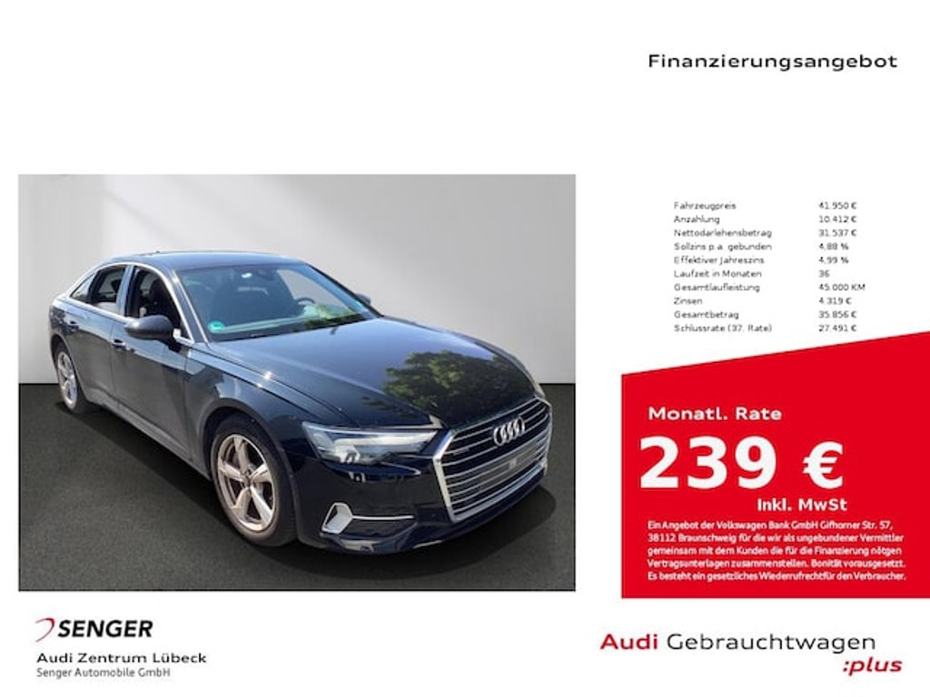 Audi A6 Sedan Quattro S-Tronic Sport 45 TFSI