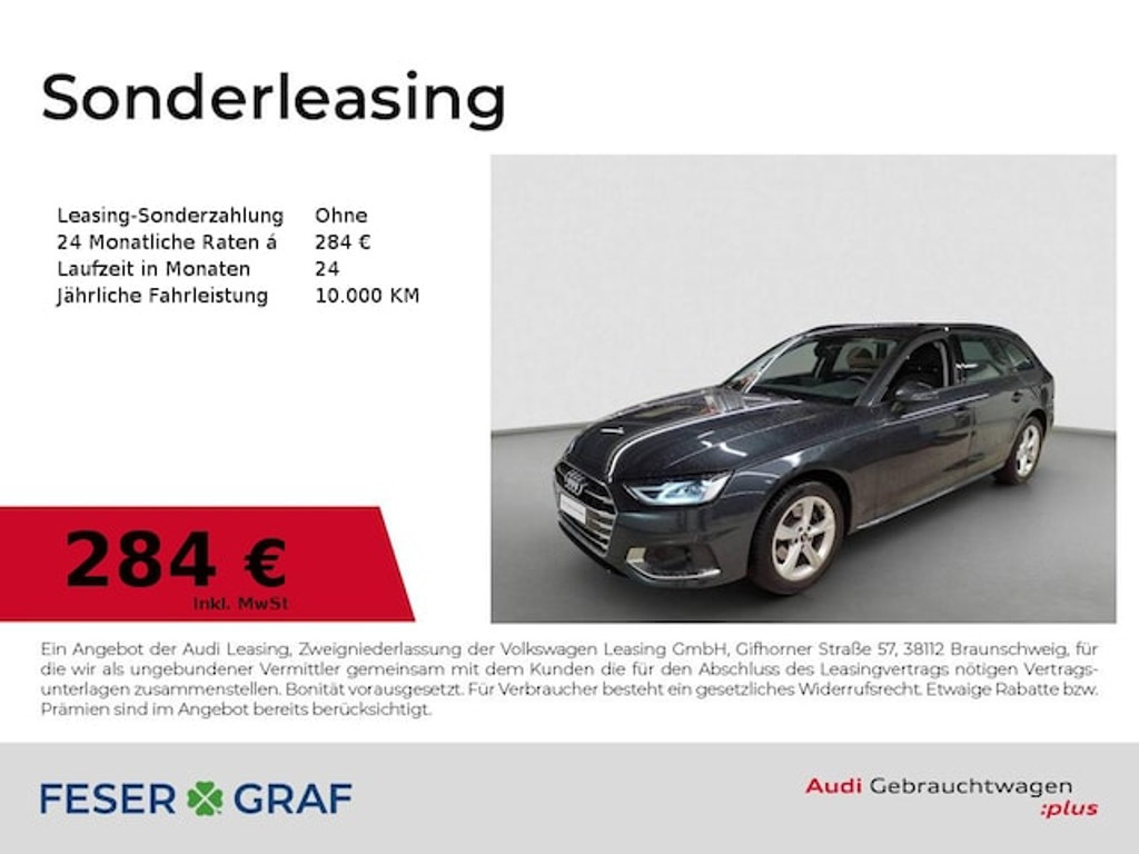 Audi A4 Avant S-Tronic 30 TDI