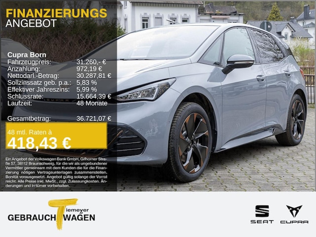 Cupra Born Born 360 ALLWETTER LM19 PRIVACY SITZHZ