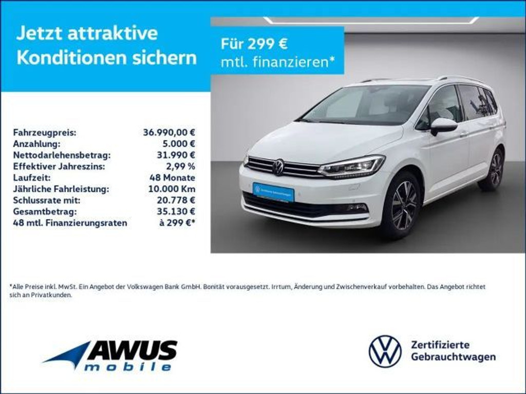 Volkswagen Touran DSG Highline 2.0 TDI