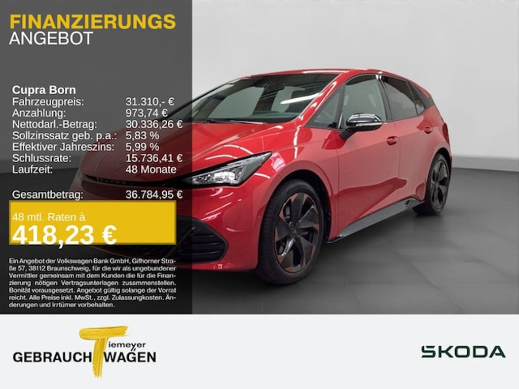 Cupra Born Born 360 ALLWETTER LM19 PRIVACY SITZHZ