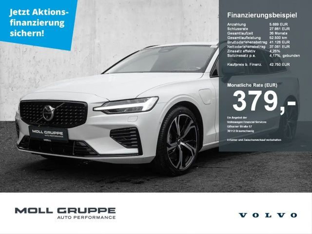 Volvo V60 AWD T6 Hybrid Twin Engine Plus Dark