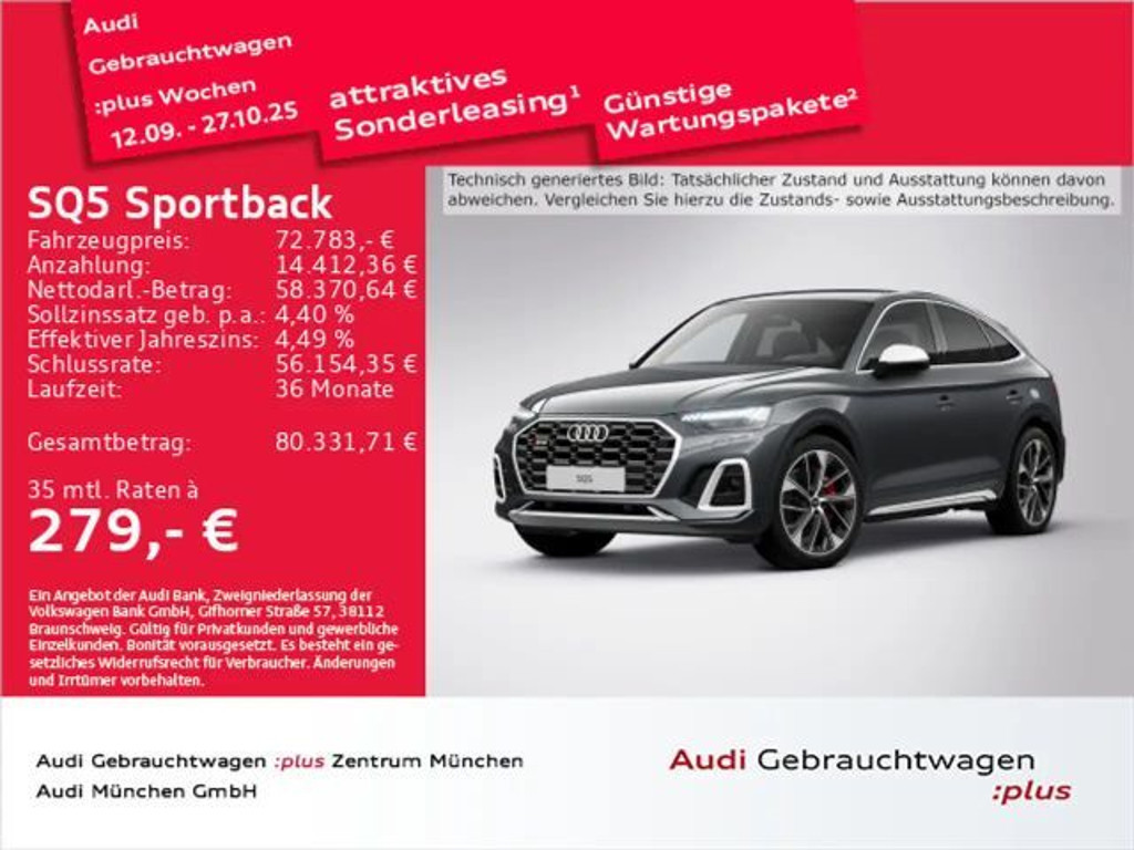Audi SQ5 TDI Pano/Matrix/AHK/21"Zoll