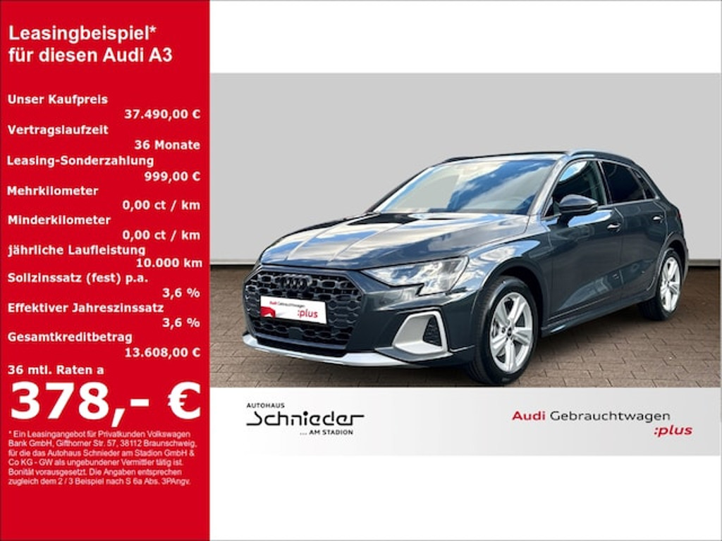 Audi A3 S-Tronic 35 TFSI Allstreet