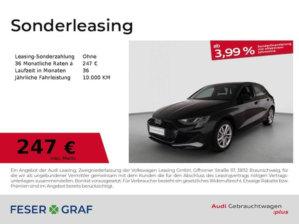 Audi A3 Sportback 30 TFSI