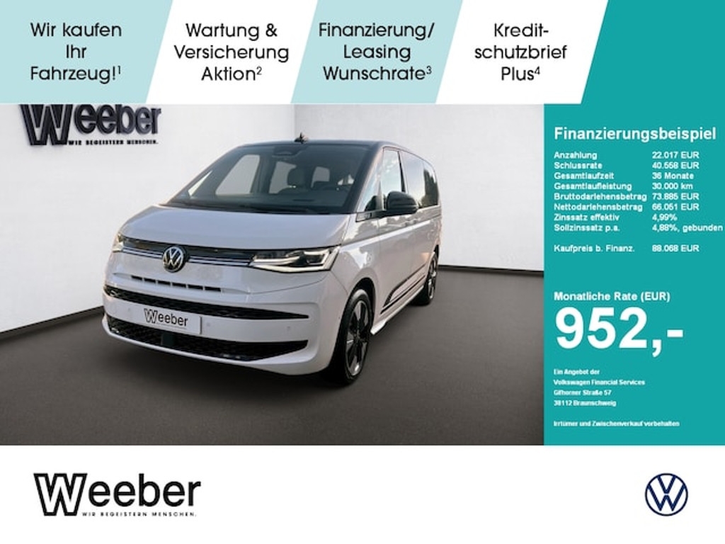 Volkswagen Multivan DSG 2.0 TDI Lang