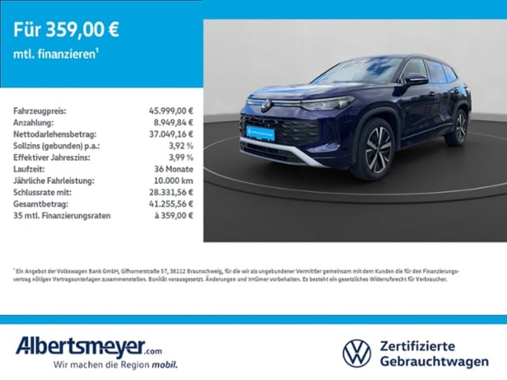 Volkswagen Tayron DSG 1.5 eTSI