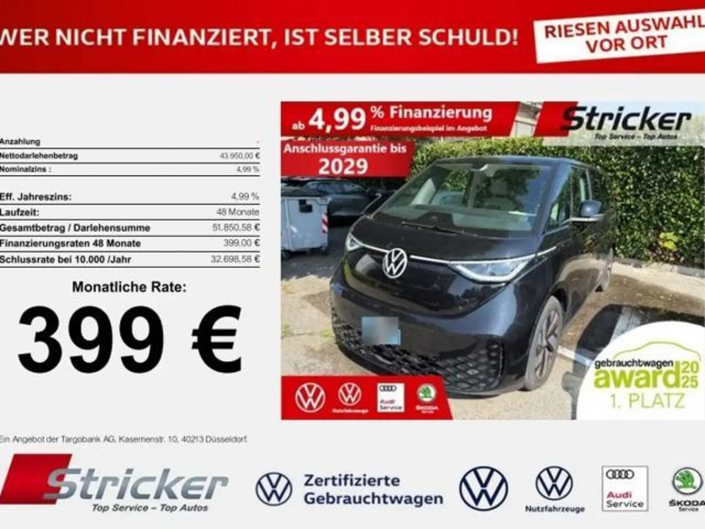 Volkswagen ID.Buzz 77 KWh Pro 150 kW