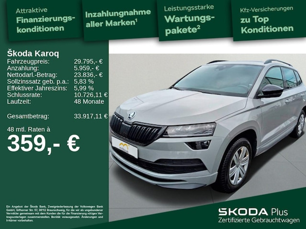 Skoda Karoq 4x4 Sportline 2.0 TSI
