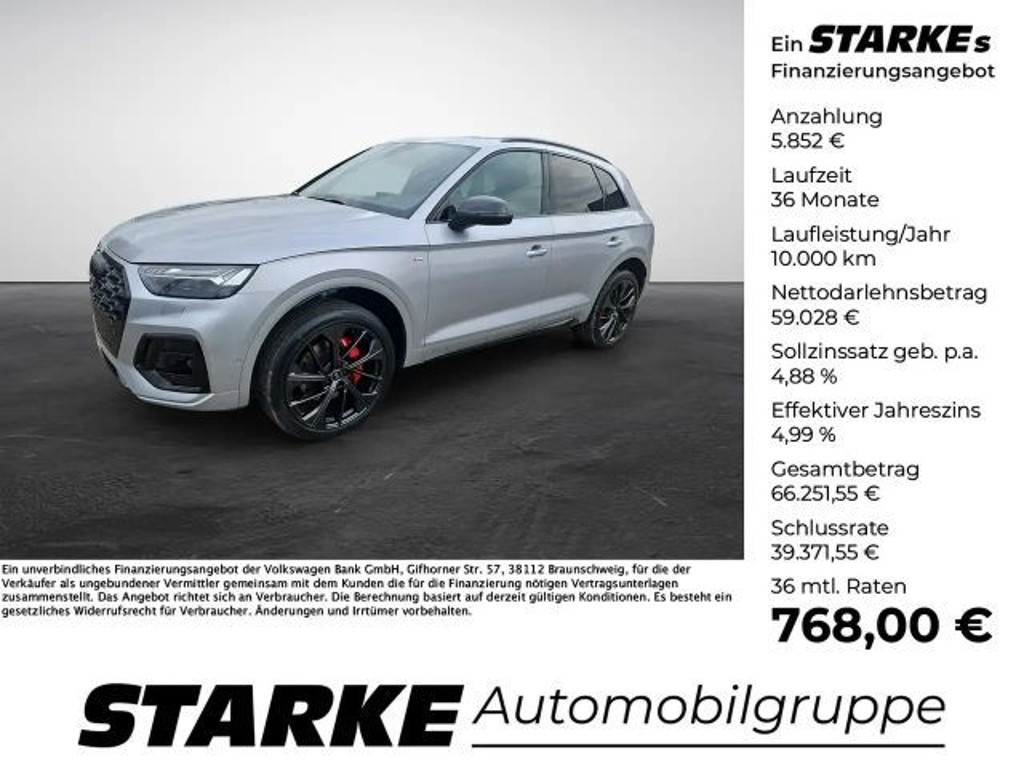 Audi Q5 Quattro S-Line S-Tronic Hybride 55 TFSI