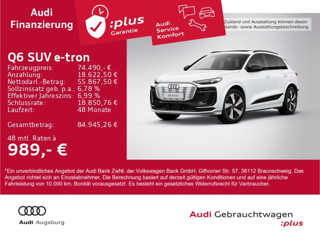 Audi Q6 e-tron Quattro