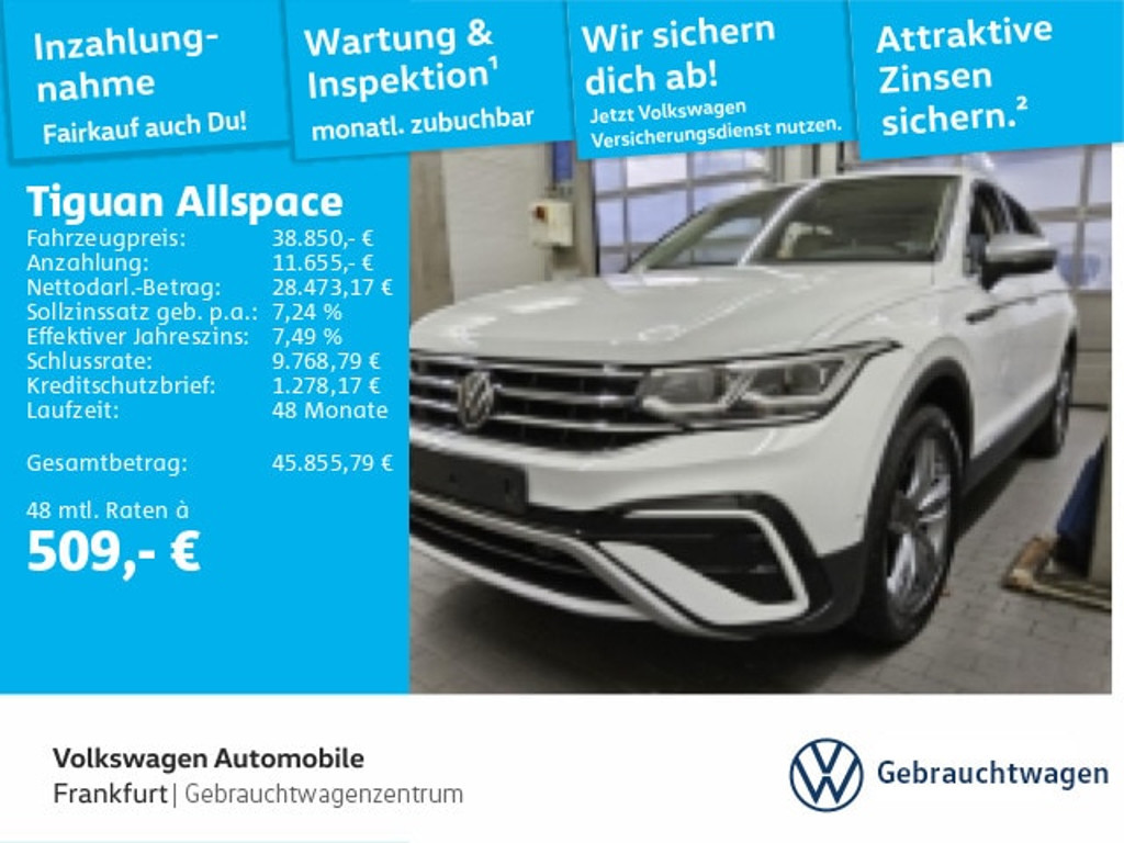 Volkswagen Tiguan 4Motion DSG Allspace IQ.Drive 2.0 TSI Elegance Elegance
