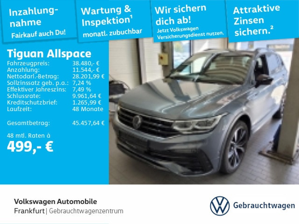 Volkswagen Tiguan 4Motion DSG Allspace R-Line IQ.Drive 2.0 TSI
