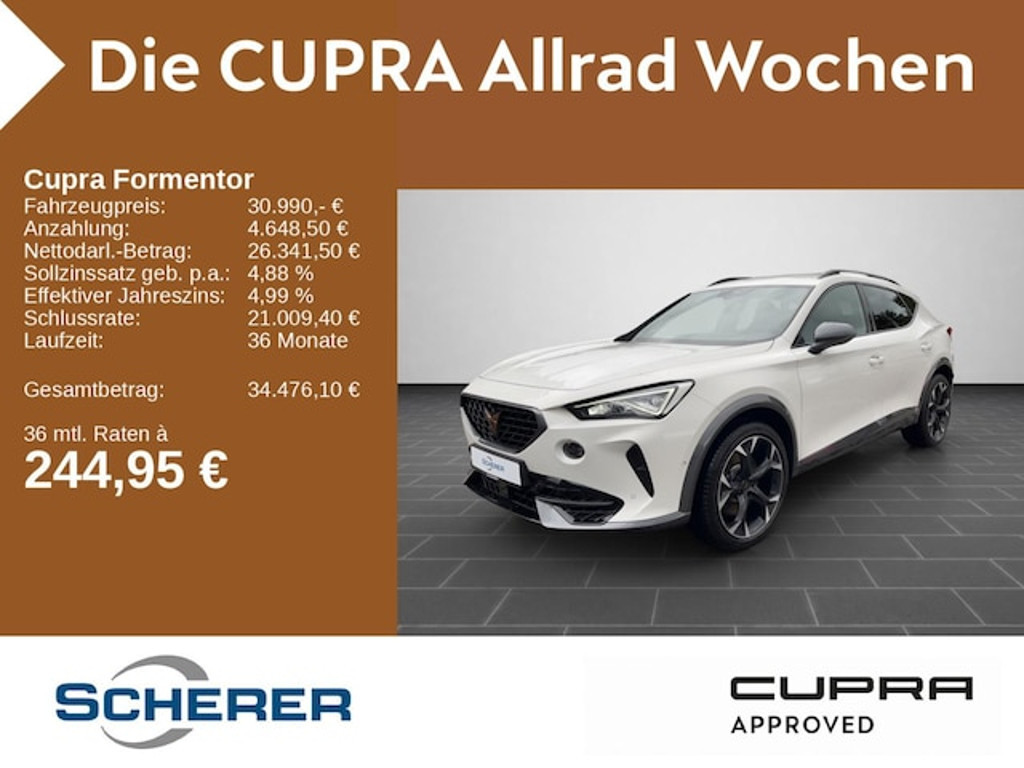 Cupra Formentor 4Drive 2.0 TSI VZ
