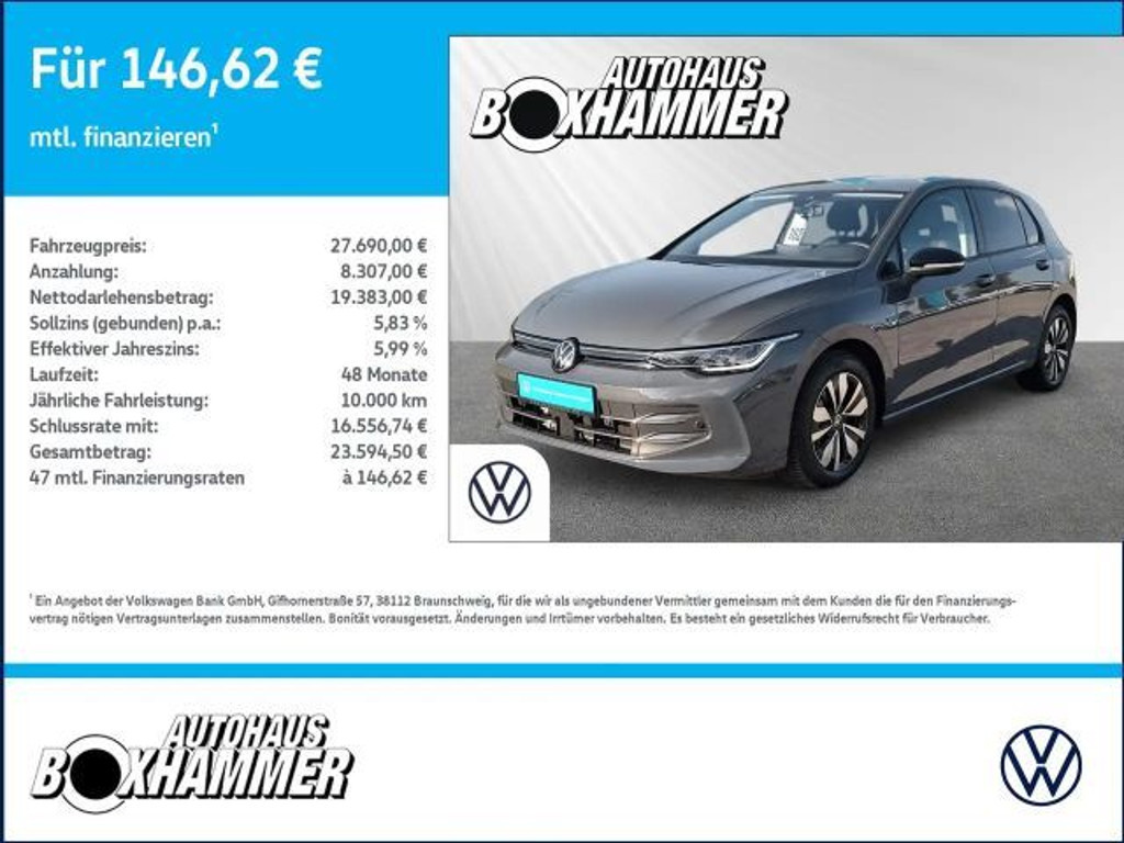 Volkswagen Golf DSG Golf VIII 1.5 eTSI