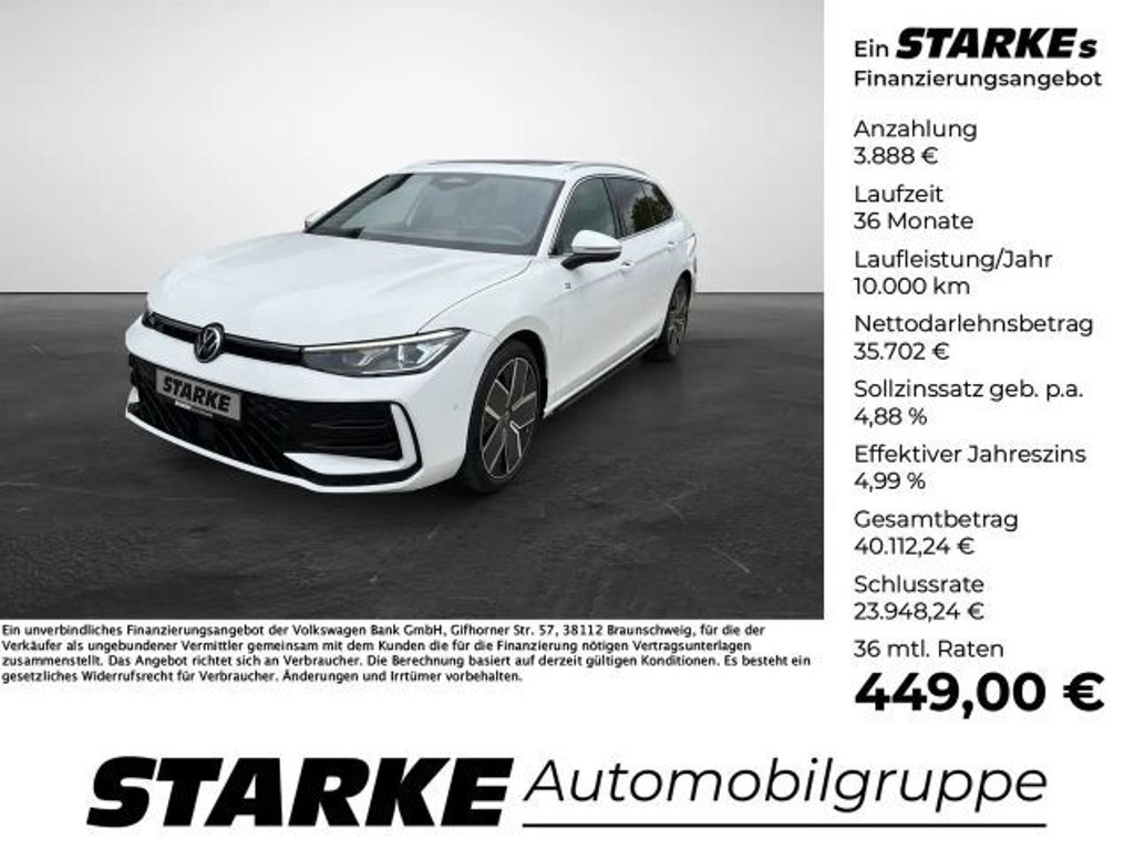 Volkswagen Passat DSG Variant R-Line 2.0 TDI