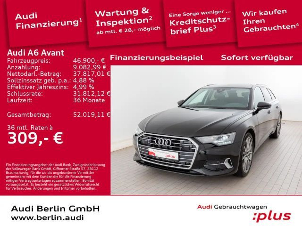 Audi A6 Quattro Sport 55 TFSI