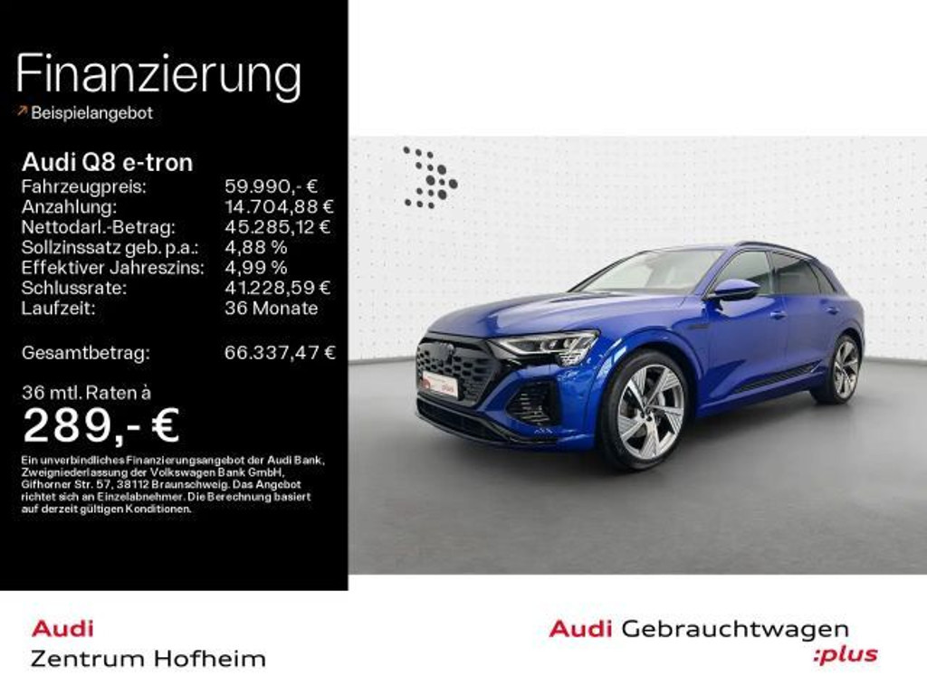 Audi Q8 e-tron Quattro S-Line 55