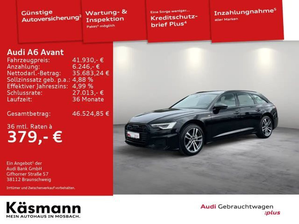 Audi A6 Quattro S-Line Sport 40 TDI
