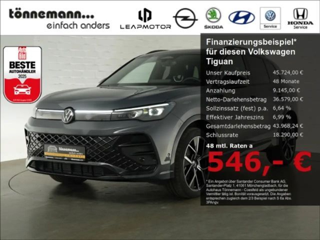 Volkswagen Tiguan 4Motion DSG R-Line