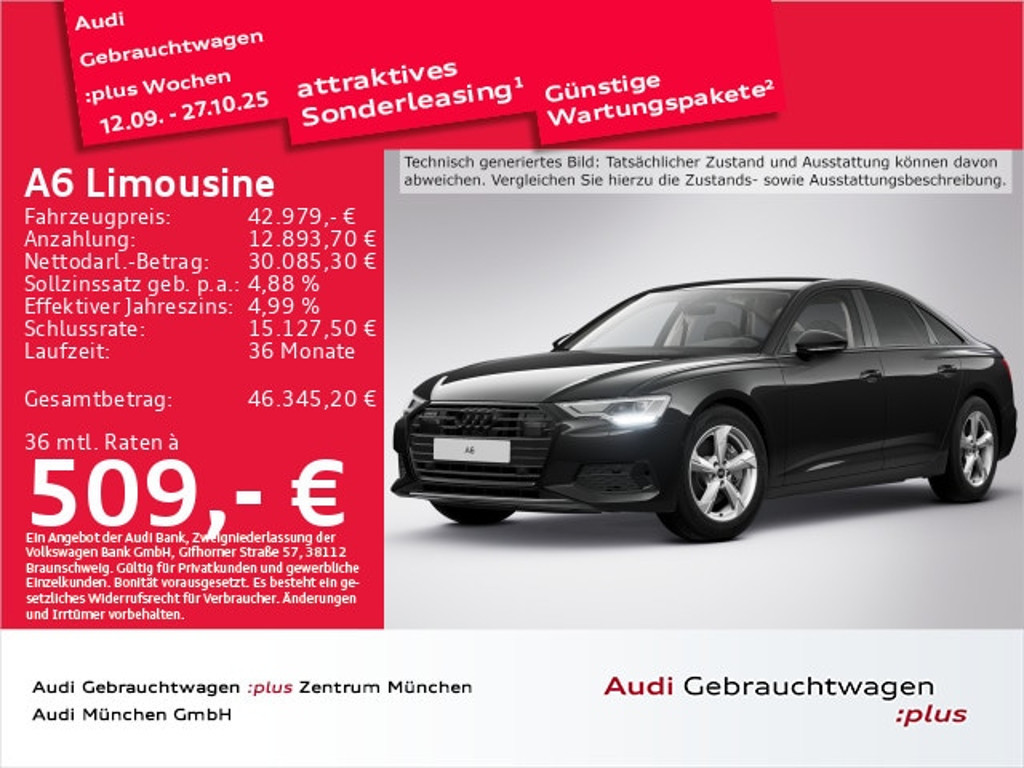 Audi A6 Sedan Quattro S-Tronic Sport 45 TFSI