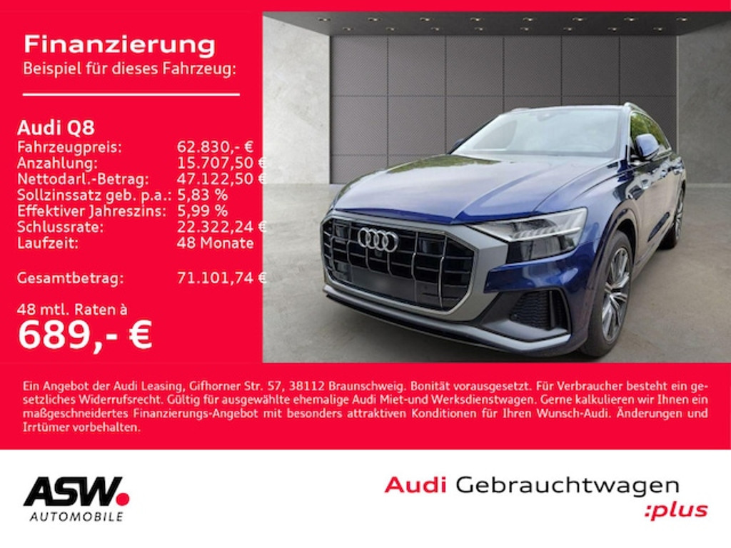 Audi Q8 Quattro 50 TDI