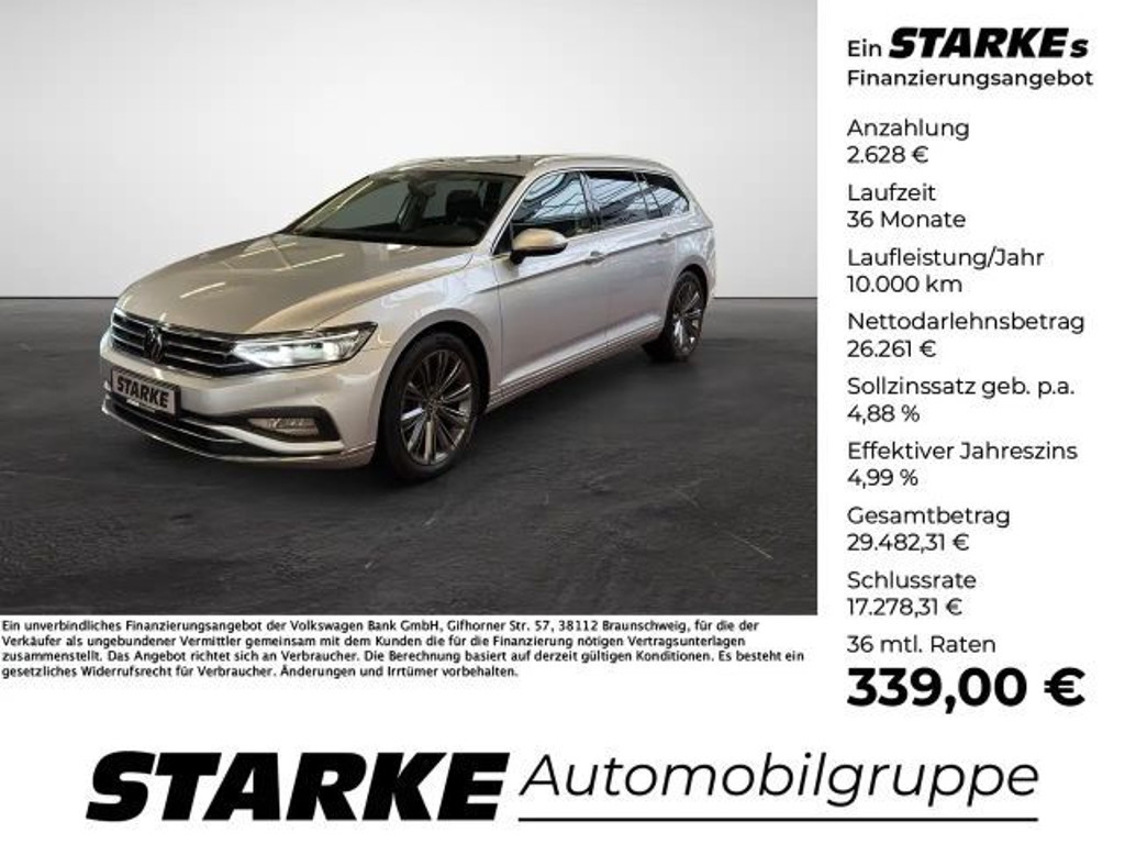 Volkswagen Passat DSG Variant 2.0 TSI Elegance Elegance