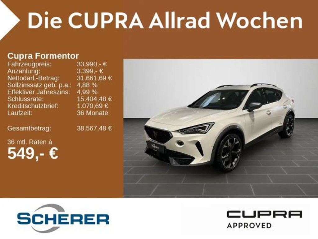 Cupra Formentor 4Drive 2.0 TSI DSG VZ