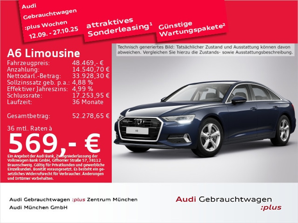 Audi A6 Sedan Quattro S-Tronic Sport 45 TFSI