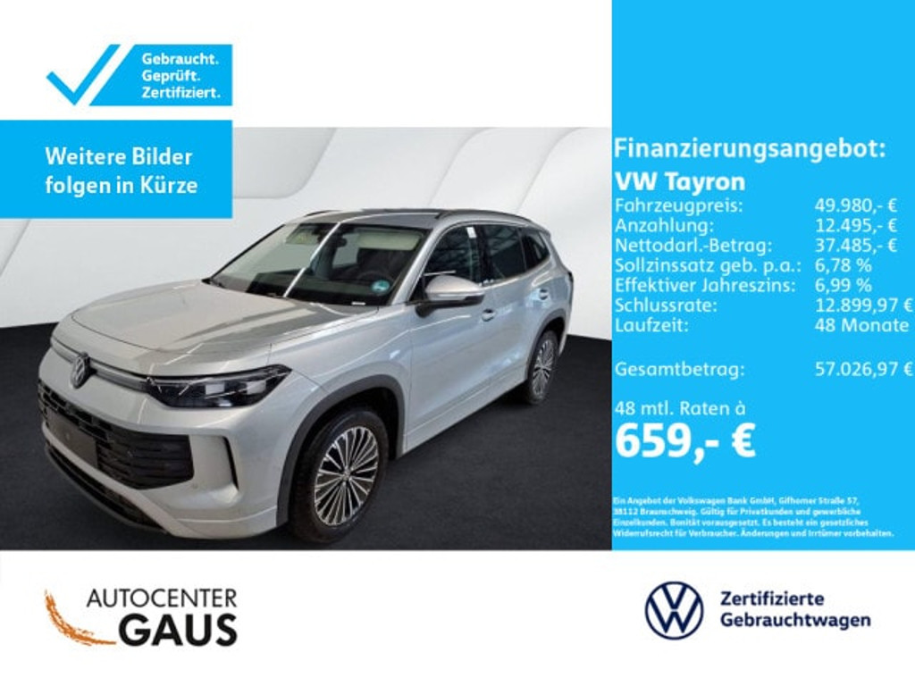 Volkswagen Tayron DSG Life 2.0 TDI