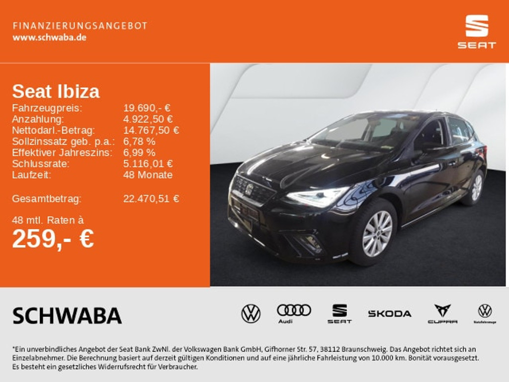 Seat Ibiza Style 1.0 TSI